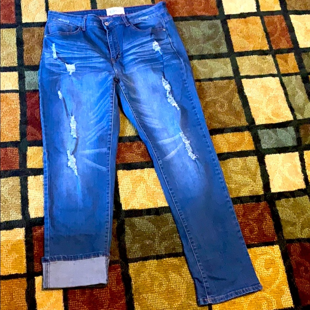Distressed Jeans